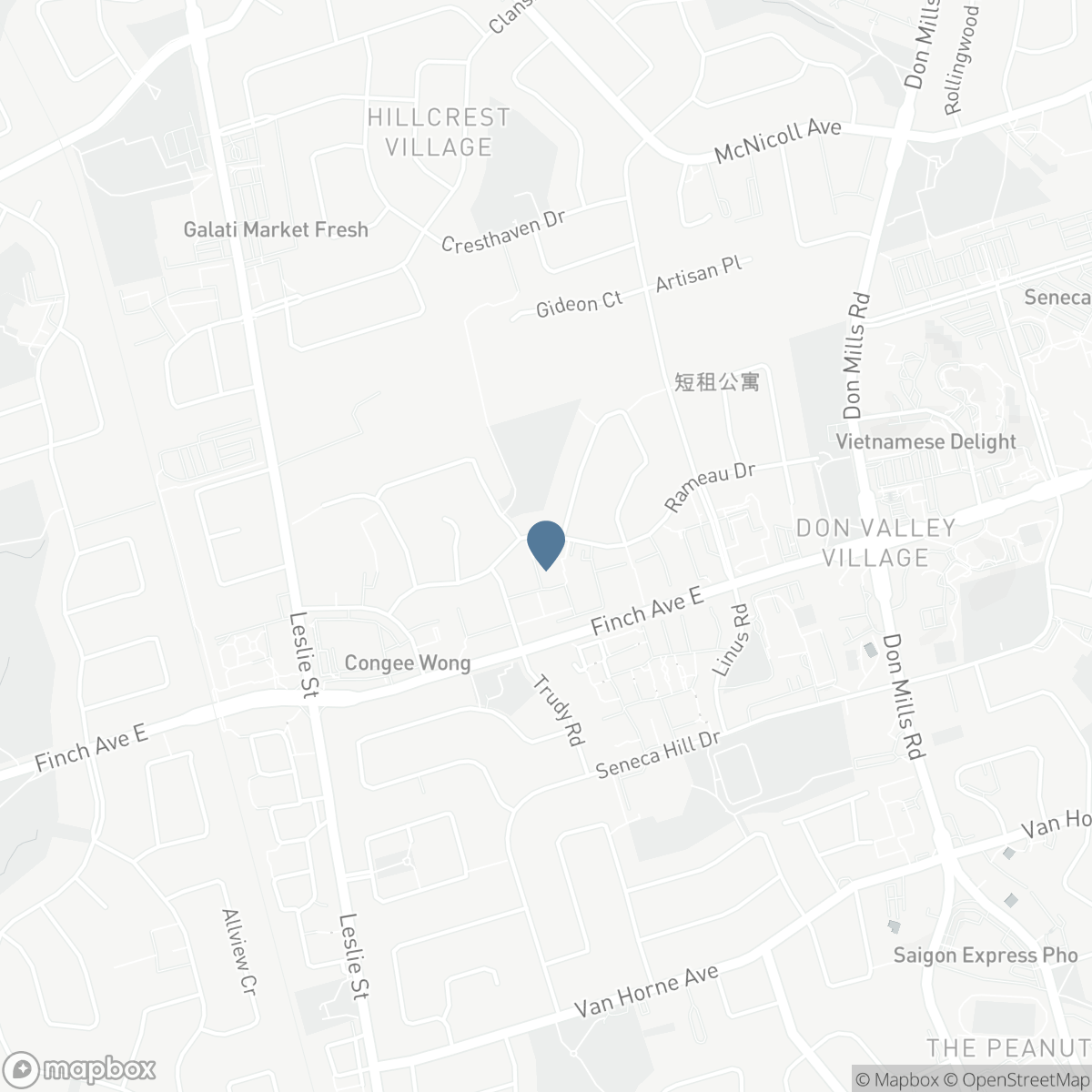 103 - 65 RAMEAU DRIVE, Toronto, Ontario M2H 1T6